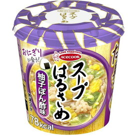 エースコック スープはるさめ柚子ぽん酢味32g×6個セット［エースコック スープはるさめ]