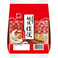 三幸製菓 越後樽焼しょうゆ 81g×12個セット［煎餅　米菓］