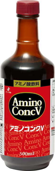 楽天市場】アミノコンクV 500ml［アミノ酸 飲料］ : Vドラッグ 