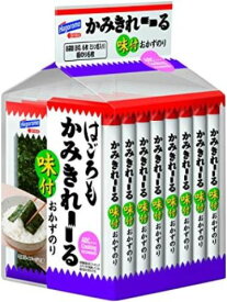 はごろもフーズ かみきれーる 味付おかずのり 8切6枚8袋×10個セット ［味付け海苔］