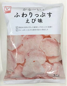 ふわりっぷす　えび味34g×16個セット［スナック　チップス］