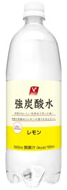 バローセレクト 強炭酸水レモン 1L【12本セット】【1ケース】【お1人様1ケースまで】【別注文での複数購入不可】［強炭酸水］