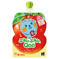 コカ・コーラ ミニッツ メイド ぷるんぷるんQoo りんご 125g×6個セット［ゼリー飲料］