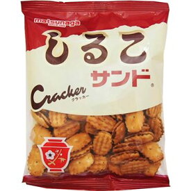 ●【在庫限り】松永製菓　しるこサンドクラッカー　80g×16個セット［スナック　あんこ］（賞味期限2024/5/21）