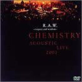 【中古】R.A.W respect and wisdom CHEMISTRY ACOUSTIC LIVE 2002 / CHEMISTRY【訳あり】a1565【中古DVD】