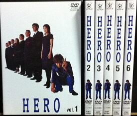 【中古】HERO 全6巻セット s26579【レンタル専用DVD】