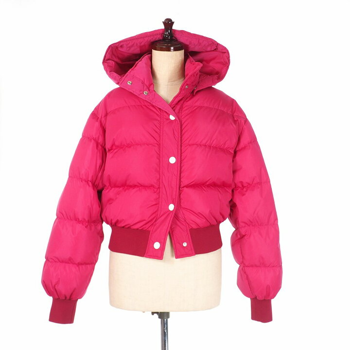 未使用品 エムエスジーエム MSGM 19AW CROP DOWN JACKET クロップ 