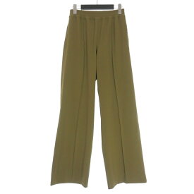 【中古】トラント TRENT CENTER SEAM EASY PANTS イージーパンツ スラックス 1 カーキ 緑 812899090122 レディース 【ベクトル 古着】 240322