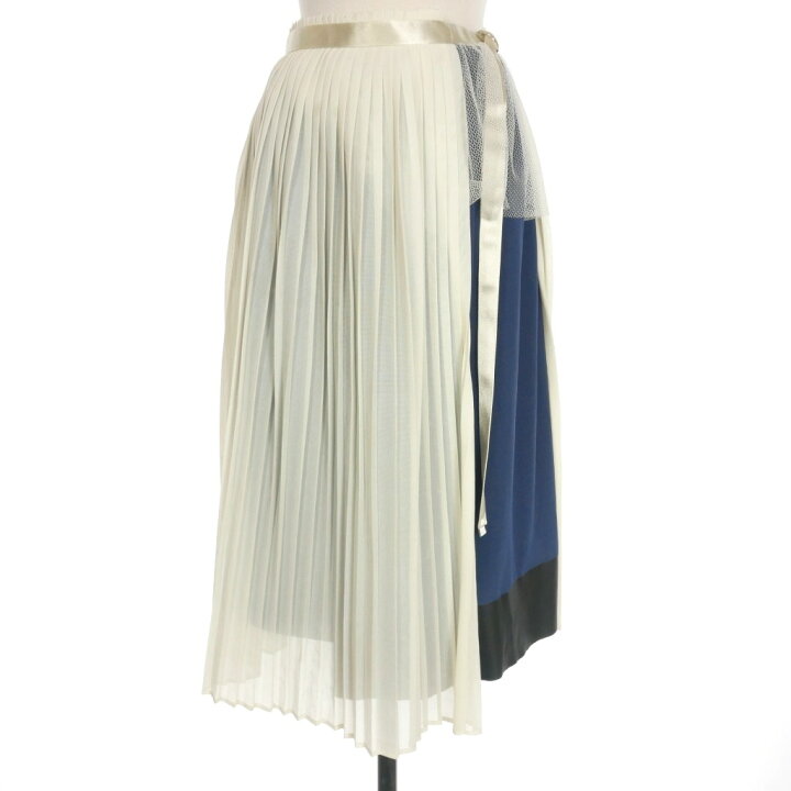 楽天市場】【中古】ポンティ PONTI レイヤード プリーツスカート  