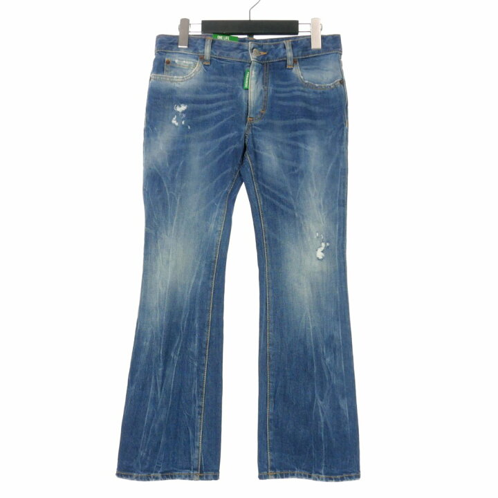 楽天市場】【中古】ディースクエアード DSQUARED2 22SS ダメージ加工  