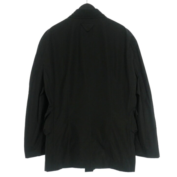 楽天市場】【中古】プラダ PRADA 24SS シングルブレスト コットン 