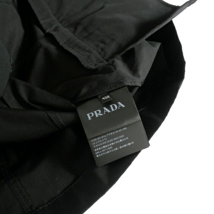 楽天市場】【中古】プラダ PRADA 24SS シングルブレスト コットン 