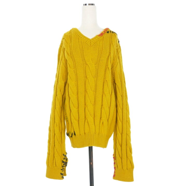 楽天市場】【中古】マルニ MARNI 22AW コントラストステッチ ケーブル  