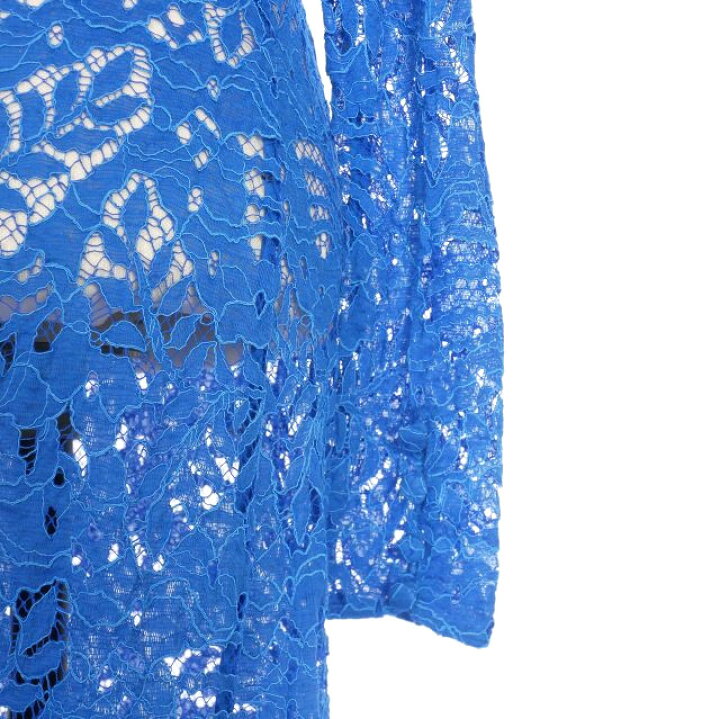 未使用品 マルニ MARNI 22AW レース ロングワンピース ドレス 長袖 40 