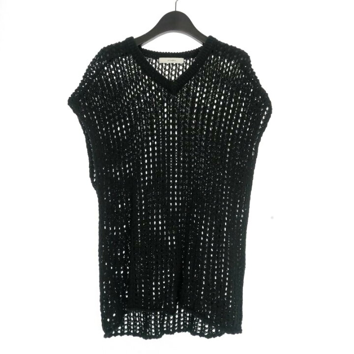 楽天市場】【中古】ジエダ Jieda 24SS メッシュニットベスト ジレ 1 黒  