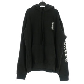 【中古】未使用品 クロムハーツ CHROME HEARTS Arm Logo Pullover Hoodie アームロゴ プルオーバーフーディ パーカー XXL ブラック 黒 国内正規 メンズ 【ベクトル 古着】 250315