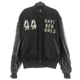 【中古】未使用品 フォーティーフォーレーベルグループ 44 LABEL GROUP Grad Jacket ジャケット ブルゾン 48 ブラック 黒 B0030338 FA317 国内正規 メンズ 【ベクトル 古着】 250317