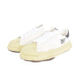 【中古】未使用品 ミハラヤスヒロ MIHARA YASUHIRO BLAKEY VL OG Sole Canvas Low-top Sneaker ローカットスニーカー 靴 43 ホワイト 白 A09FW732 メンズ 【ベクトル 古着】 250518