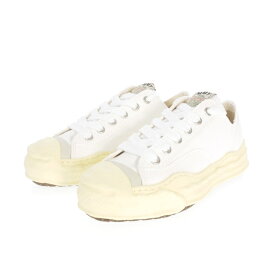 【中古】未使用品 ミハラヤスヒロ MIHARA YASUHIRO HANK VL OG Sole Canvas Low-top Sneaker ローカットスニーカー靴 41 ホワイト 白 A09FW734 メンズ 【ベクトル 古着】 250517