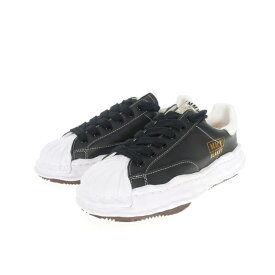 【中古】未使用品 ミハラヤスヒロ MIHARA YASUHIRO BLAKEY ブレイキー LOW OG オリジナルソールスニーカー 靴 42 ブラック 黒 A06FW702 メンズ 【ベクトル 古着】 250518