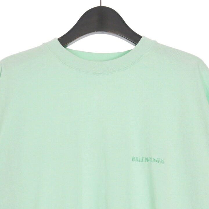 楽天市場】【中古】バレンシアガ BALENCIAGA ロゴ刺繍 クルーネックT 