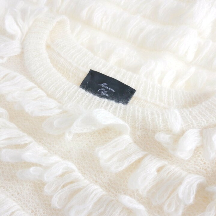 楽天市場】【中古】メゾンオルガ Maison Olga モヘアニット セーター  