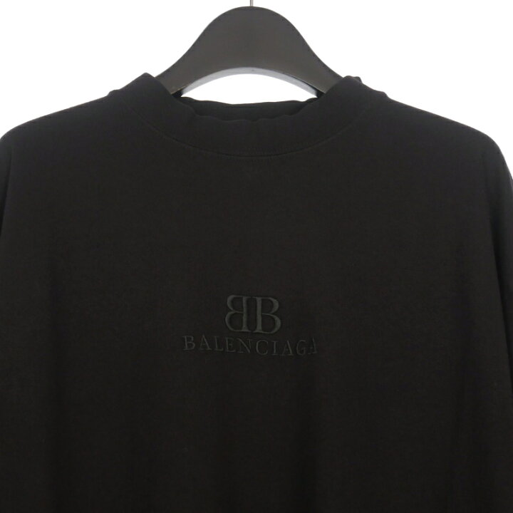 楽天市場】【中古】バレンシアガ BALENCIAGA 24AW BBロゴ 刺繍 Tシャツ 