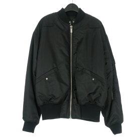 【中古】未使用品 フォーティーフォーレーベルグループ 44 LABEL GROUP BOMBER BOMBER NYRON ボンバージャケット ブルゾン 長袖 48 ブラック 黒 B0030485FA487099 国内正規 メンズ 【ベクトル 古着】 260206