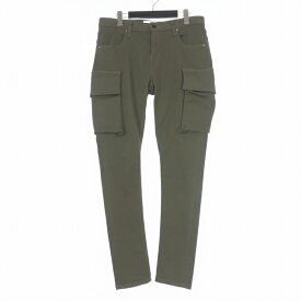 【中古】ダイエットブッチャースリムスキン DIET BUTCHER SLIM SKIN 18AW カーゴパンツ スキニーパンツ コットン 3 カーキ メンズ 【ベクトル 古着】 260504