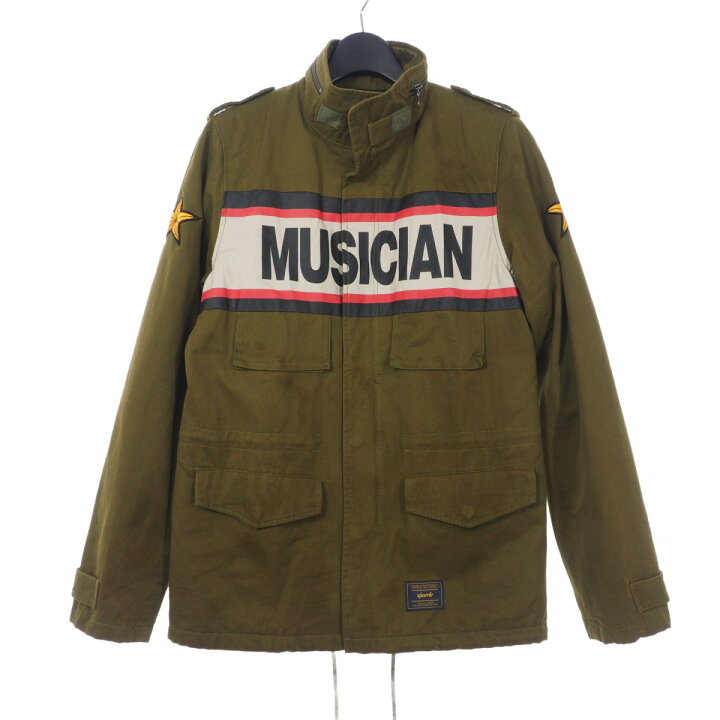 楽天市場】【中古】グラム glamb M-65 MUSICIAN プリント ミリタリー 