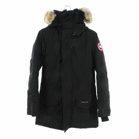 【中古】カナダグース CANADA GOOSE jasper parka ジャスパー パーカー ダウンジャケット ブルゾン XS 黒 ブラック 68F8490 国内正規品 メンズ 【ベクトル 古着】 240304