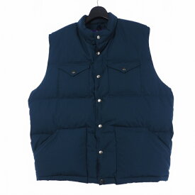 【中古】ノースフェイス パープルレーベル THE NORTH FACE PURPLE LABEL 23FW Sierra Vest Vintage Navy シエラ ベスト ダウン L ヴィンテージ ネイビー ND2362N 国内正規 メンズ 【ベクトル 古着】 240301