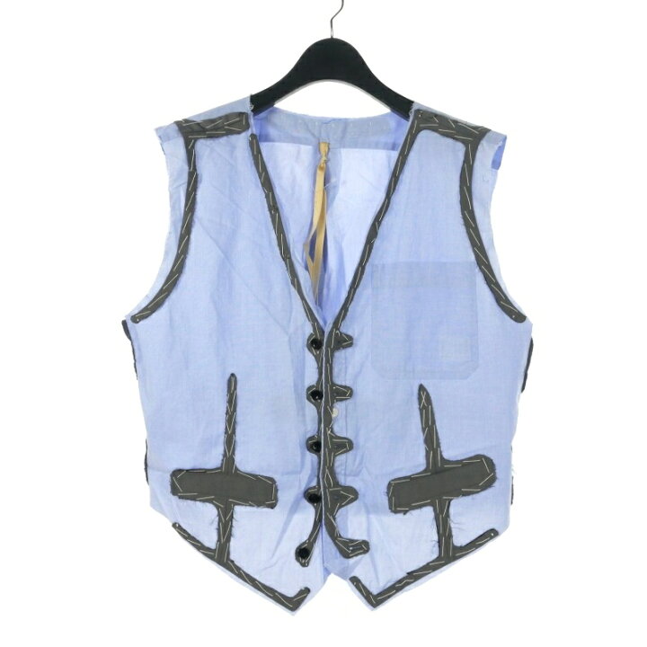 楽天市場】【中古】リコール RequaL≡ 22SS RECRAFT SHIRT VEST シャツ  