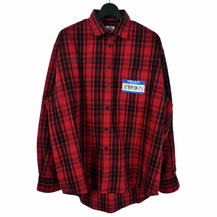 楽天市場】【中古】ヴェトモン ベトモン VETEMENTS 22SS HELLO my name 