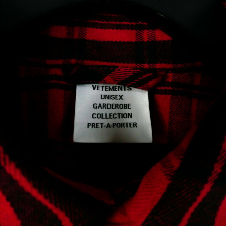楽天市場】【中古】ヴェトモン ベトモン VETEMENTS 22SS HELLO my name 