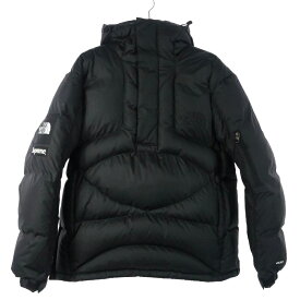 【中古】シュプリーム SUPREME 800-Fill Half Zip Pullover ハーフジップ プルオーバー ダウンジャケット 刺?ロゴ S ブラック 黒 ND522051 国内正規 メンズ 【ベクトル 古着】 250109