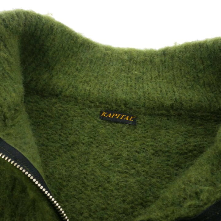 楽天市場】【中古】キャピタル kapital 5G Mohair Half zip Anorak 