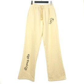 【中古】ガールズドントクライ Girls Don't Cry 25SS Cherry Angel Men's Sweatpants スウェットパンツ ボトムス S アイボリー メンズ 【ベクトル 古着】 250323