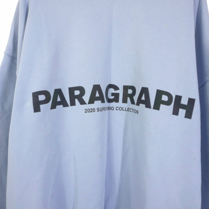 楽天市場】【中古】パラグラフ Paragraph スウェットトレーナー ブルー 
