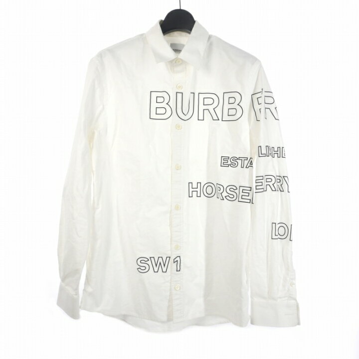 楽天市場】【中古】バーバリー BURBERRY シャツ 長袖 21SS ホース  
