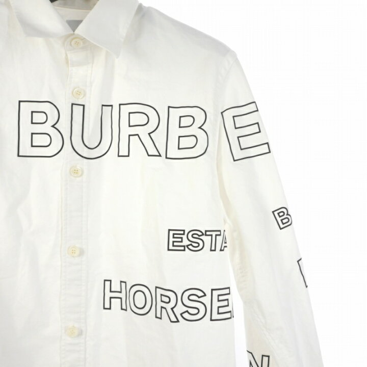 楽天市場】【中古】バーバリー BURBERRY シャツ 長袖 21SS ホース  