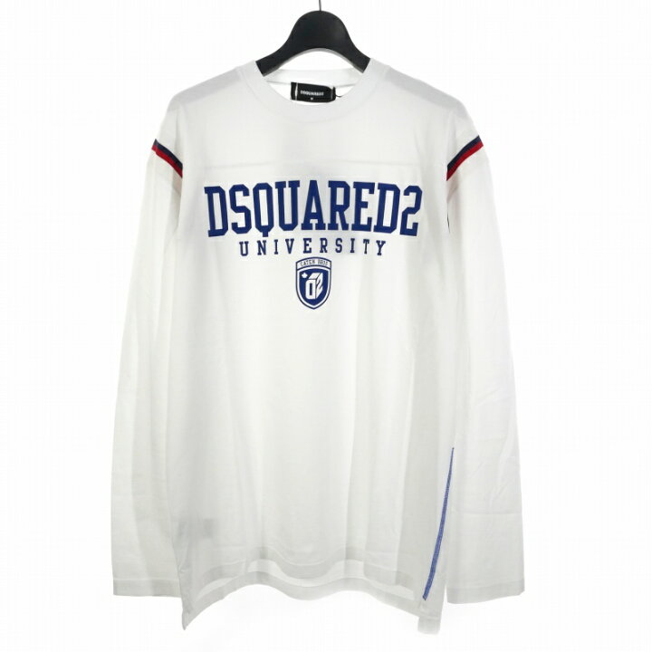 楽天市場】【中古】ディースクエアード DSQUARED2 UNIVERSITY T-SHIRT 