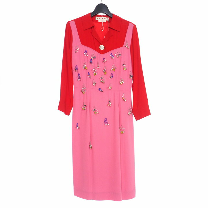 楽天市場】【中古】未使用品 マルニ MARNI 20SS CREPE ENVERS SATIN  
