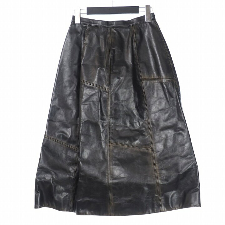 楽天市場】【中古】未使用品 マルニ MARNI 20AW レザー スカート 