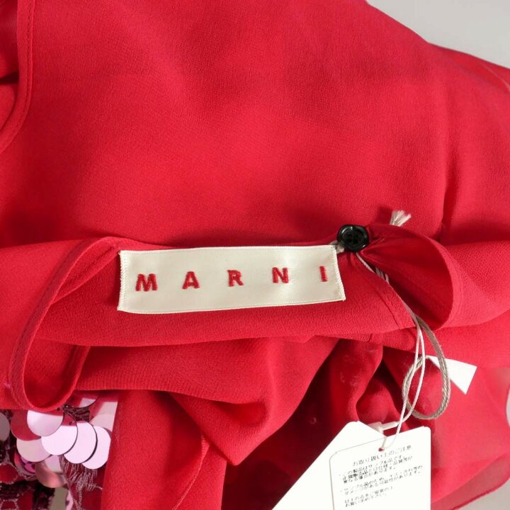 楽天市場】【中古】未使用品 マルニ MARNI 21AW シルク ワンピース 