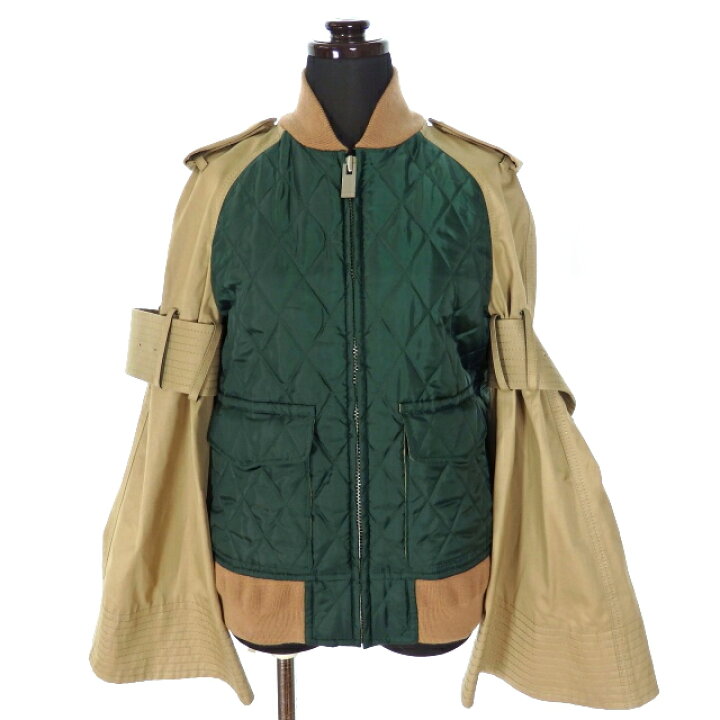 楽天市場】【中古】サカイ sacai フレアスリーブ ドッキングブルゾン  
