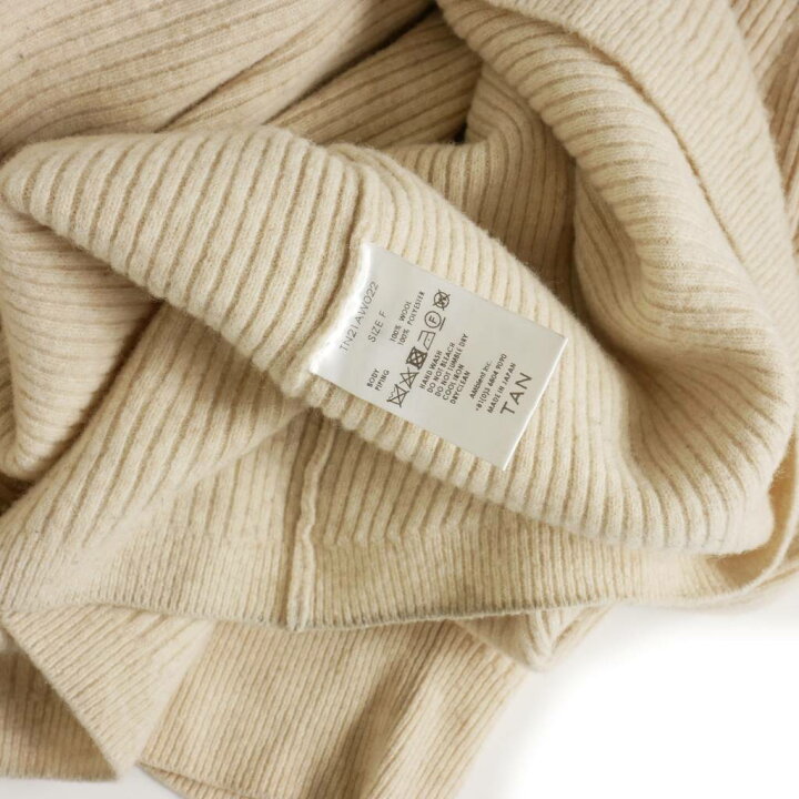 楽天市場】【中古】タン TAN DOGLEG SLEEVES LONG ONEPIECE ニット 
