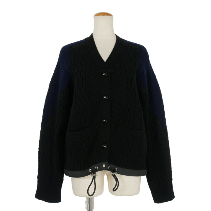 楽天市場】【中古】サカイ sacai ドッキング ケーブルニット  