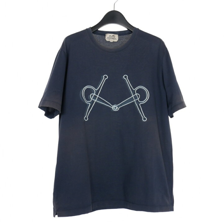 楽天市場】【中古】エルメス HERMES 19SS ホースビット刺繍 Tシャツ 