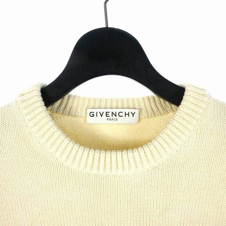 楽天市場】【中古】ジバンシィ GIVENCHY リバースロゴ ニット セーター 